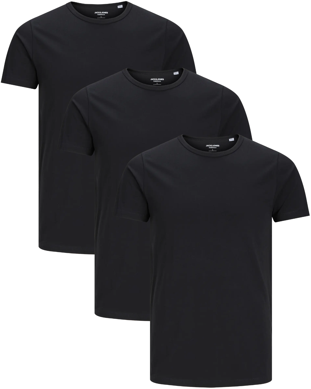 Jack & Jones 3er Pack O-Neck Basic T-Shirts