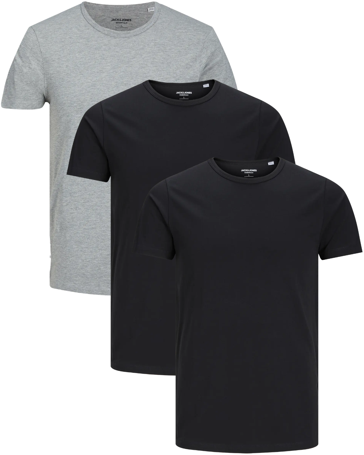 Jack & Jones 3er Pack O-Neck Basic T-Shirts