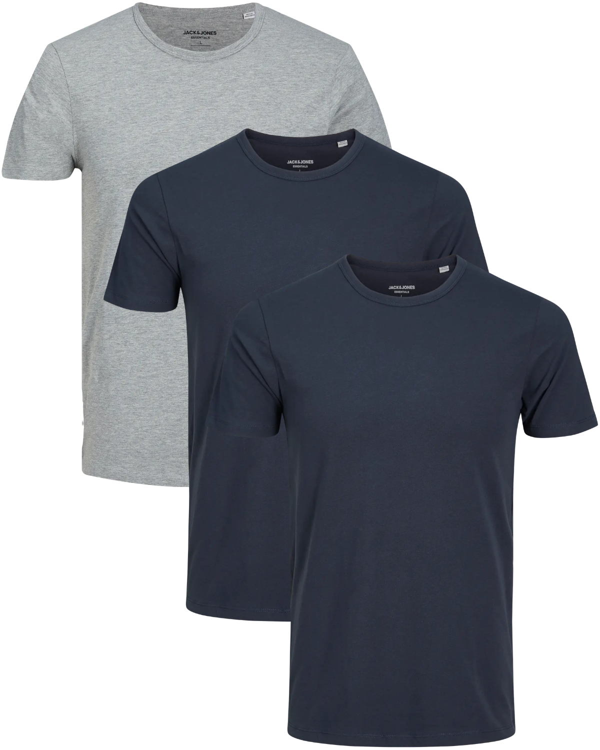Jack & Jones 3er Pack O-Neck Basic T-Shirts