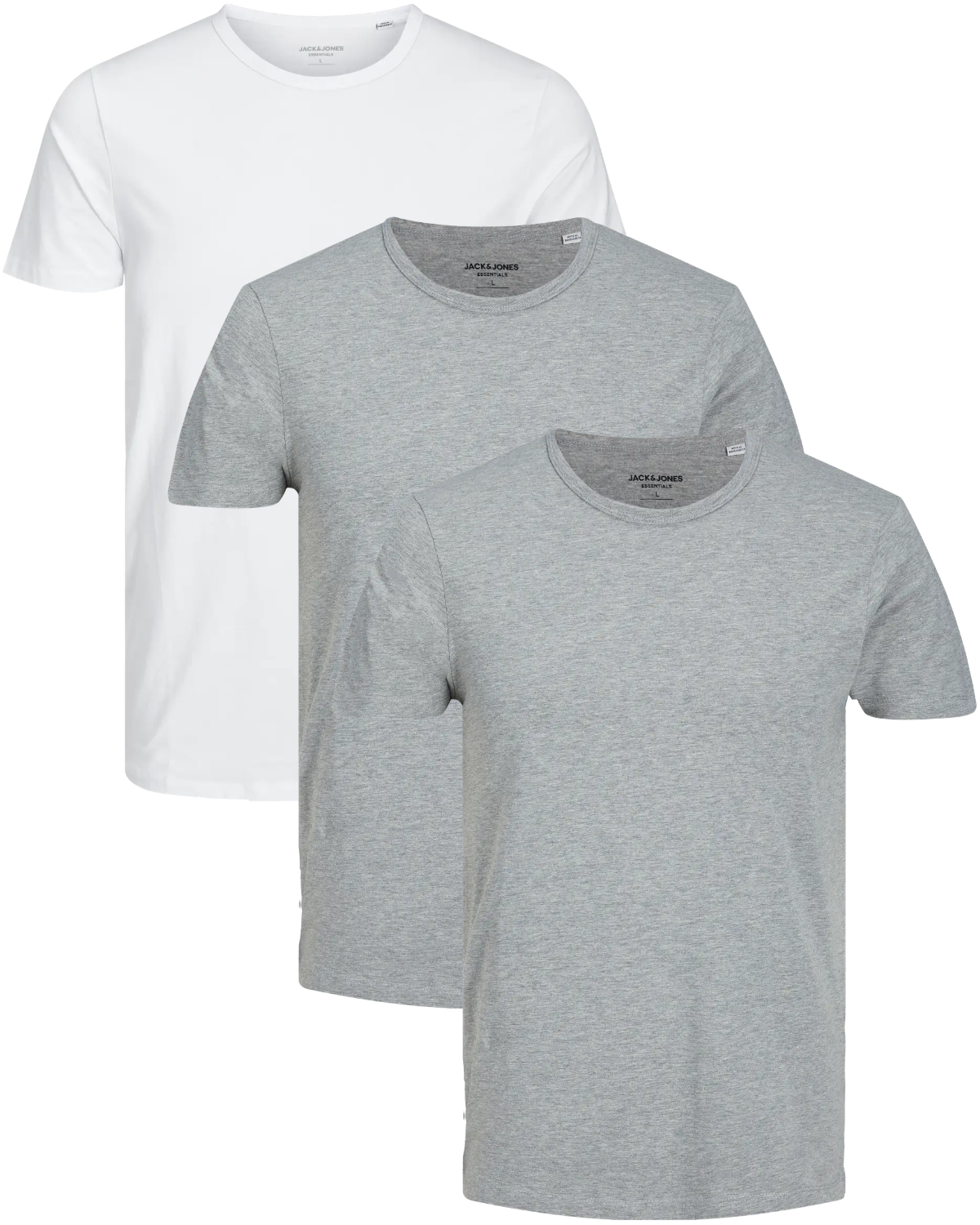 Jack & Jones 3er Pack O-Neck Basic T-Shirts