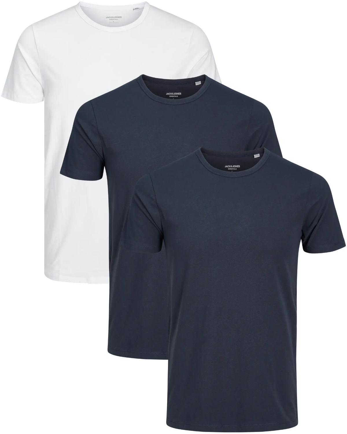 Jack & Jones 3er Pack O-Neck Basic T-Shirts