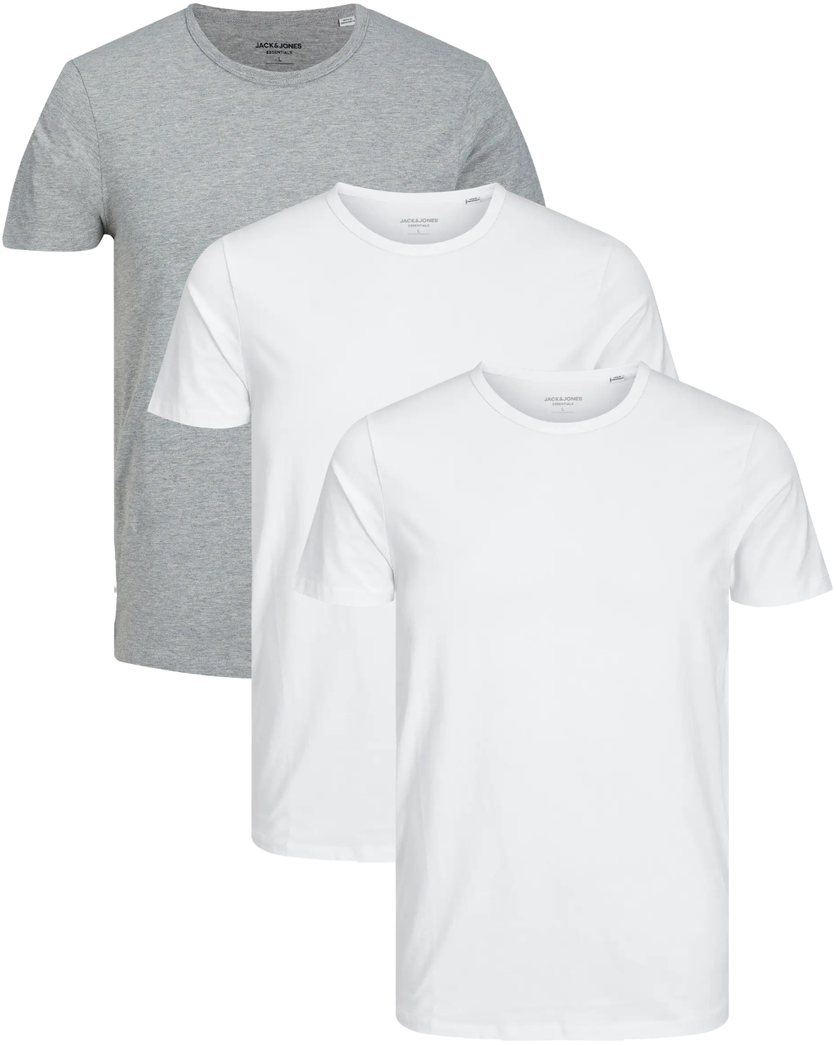 Jack & Jones 3er Pack O-Neck Basic T-Shirts