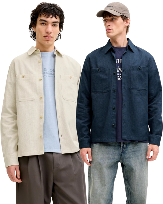 Jack & Jones Blurayle Hemd Regular Fit Doppelpack