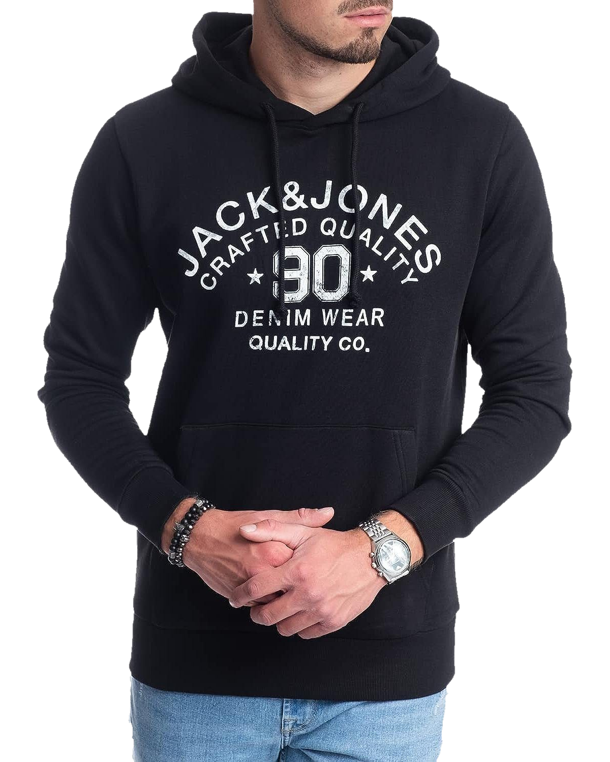 Jack & Jones Kapuzenpullover mit Print