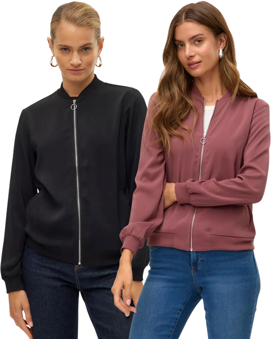 Vero Moda Bomberjacke leichte Übergangsjacke Doppelpack