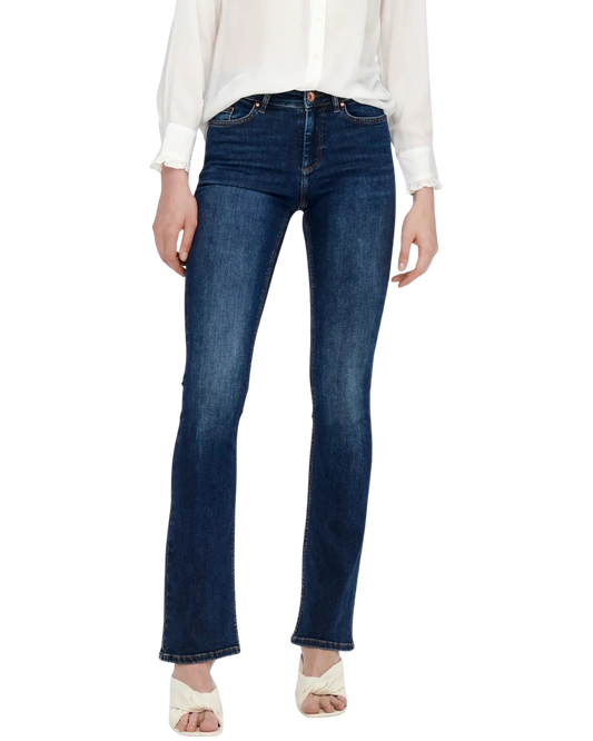 Only Blush Flared Fit Mid Waist Jeans
