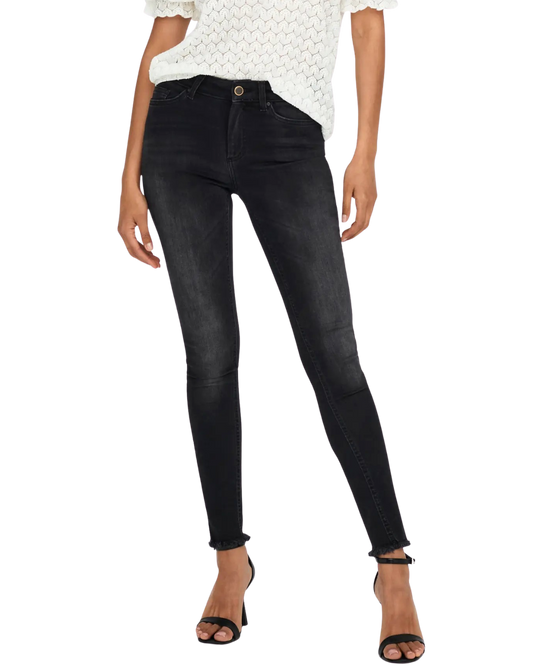 Only Blush Skinny Fit Mid Waist Jeans