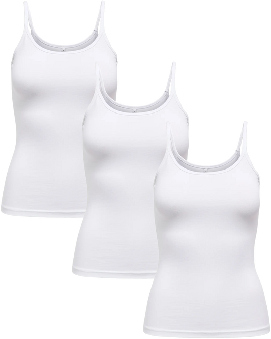 Only Spaghettitop 3er Pack