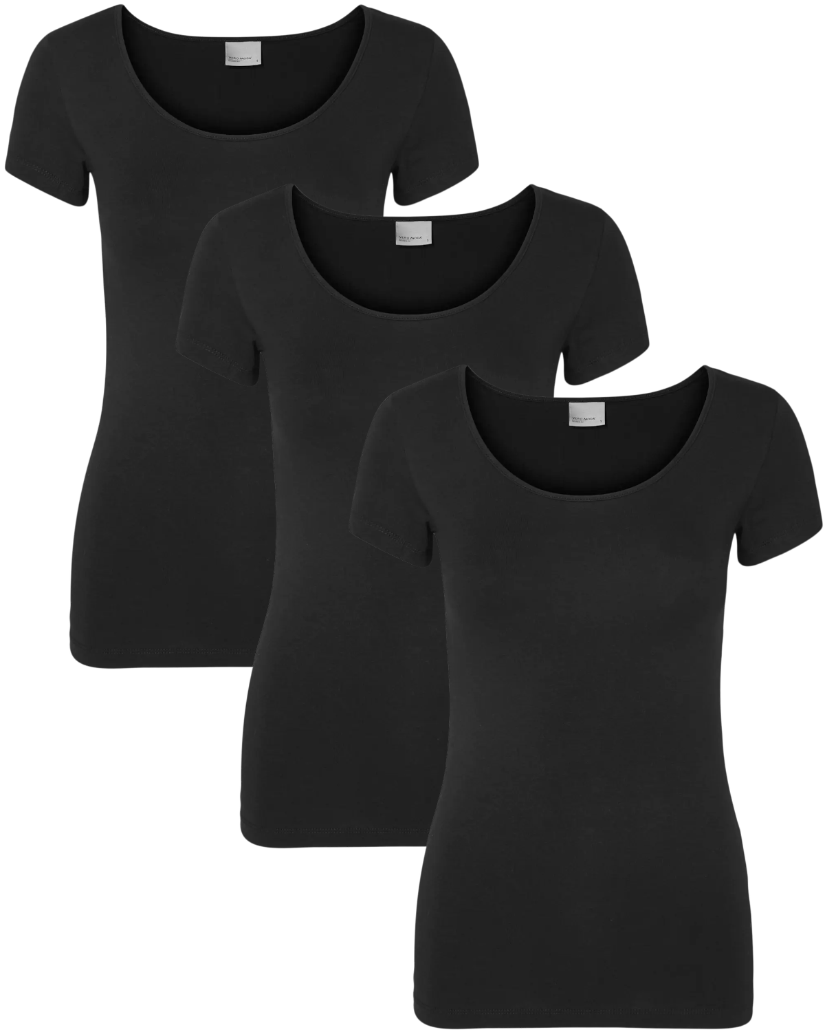 Vero Moda Basic T-Shirt 3er Pack