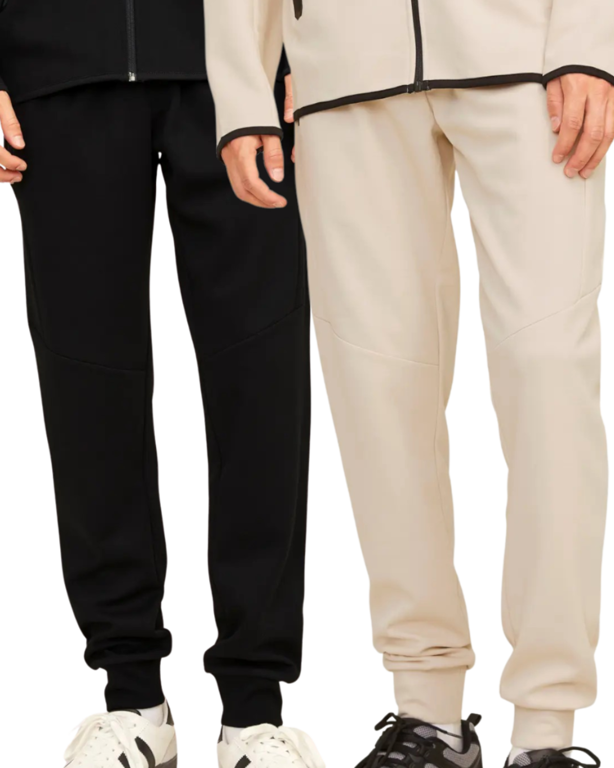 Jack & Jones Jogginghose sportliche Hosen im Doppelpack