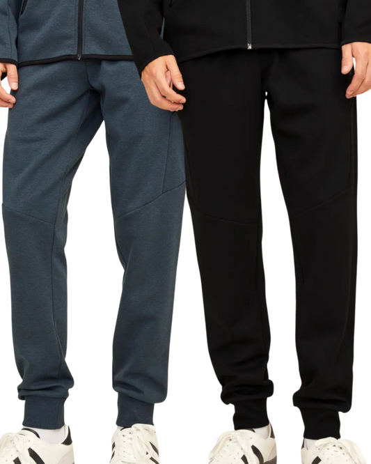 Jack & Jones Jogginghose sportliche Hosen im Doppelpack