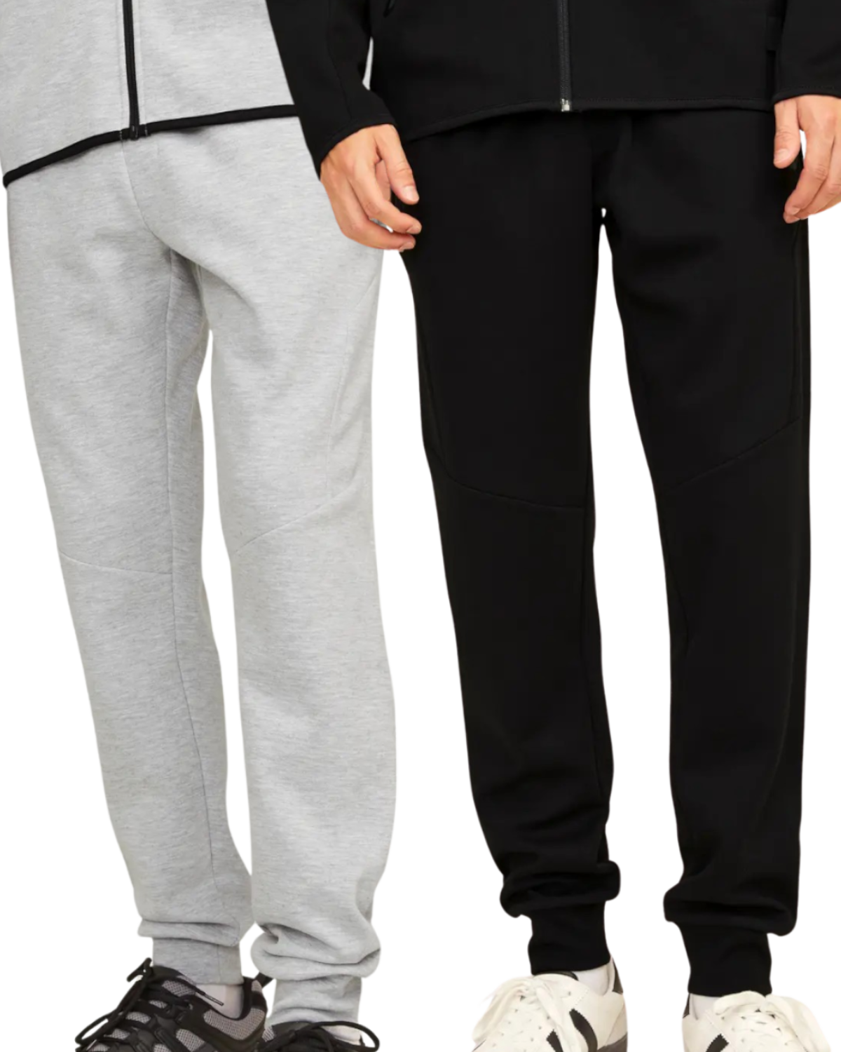 Jack & Jones Jogginghose sportliche Hosen im Doppelpack