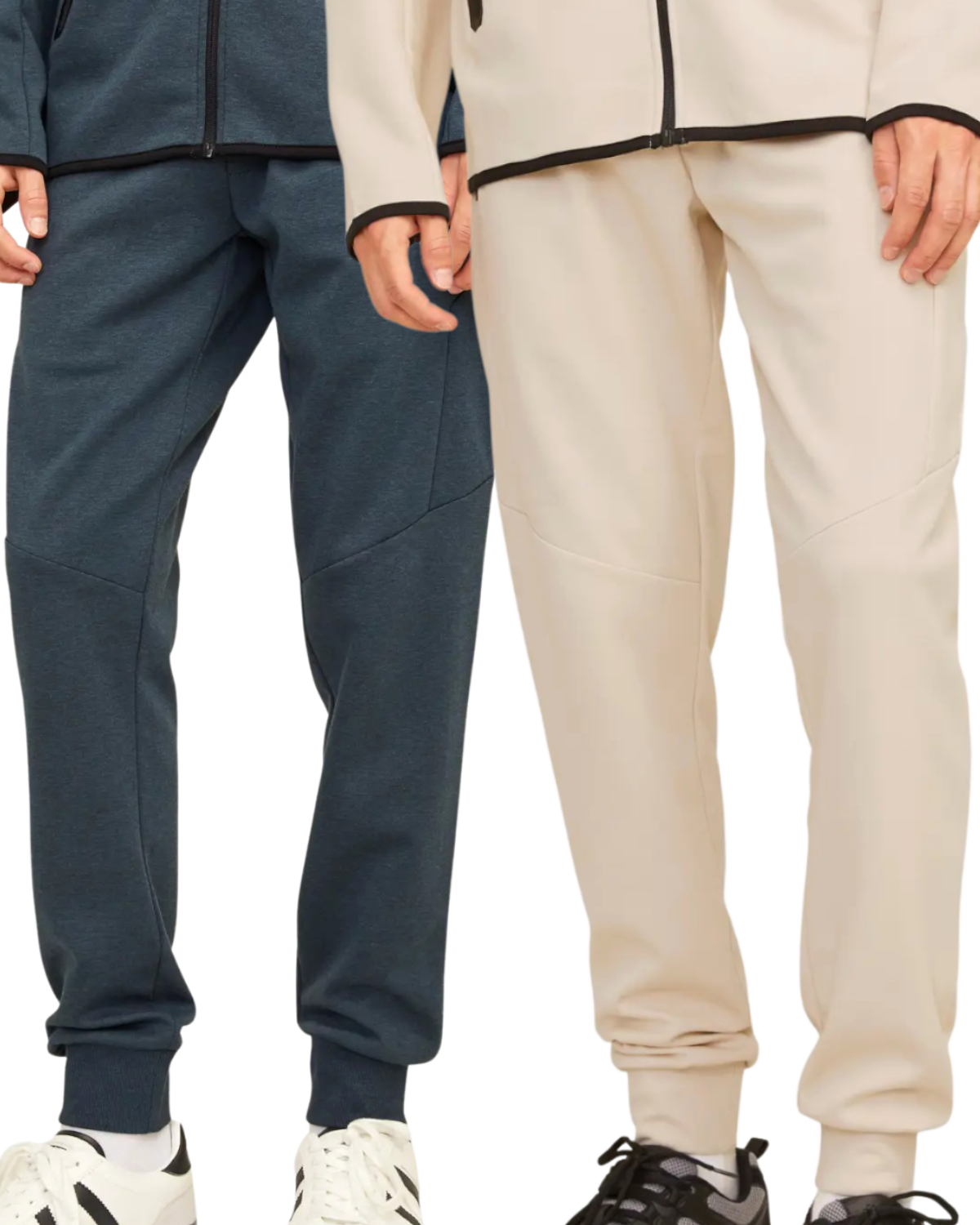 Jack & Jones Jogginghose sportliche Hosen im Doppelpack