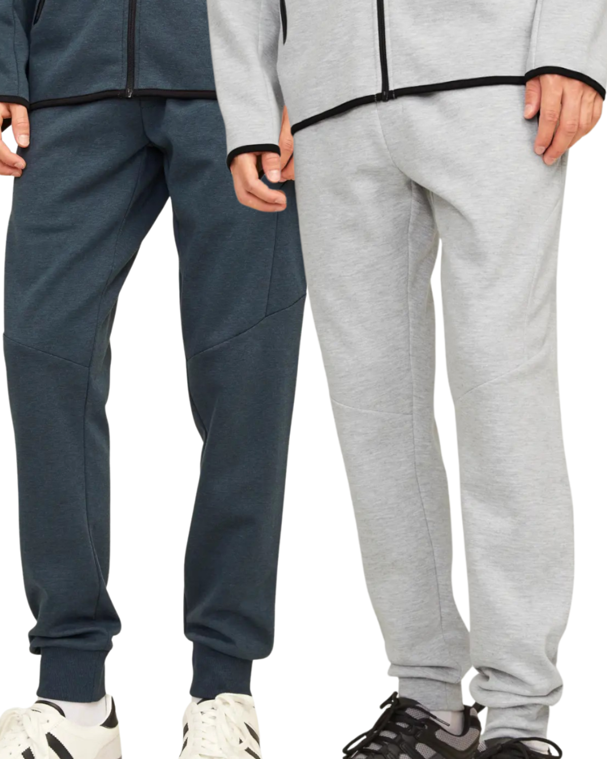 Jack & Jones Jogginghose sportliche Hosen im Doppelpack