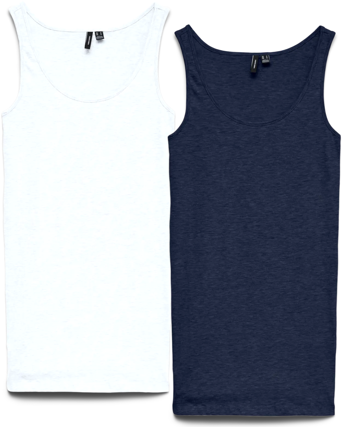 Vero Moda Long Basic Tanktop Doppelpack