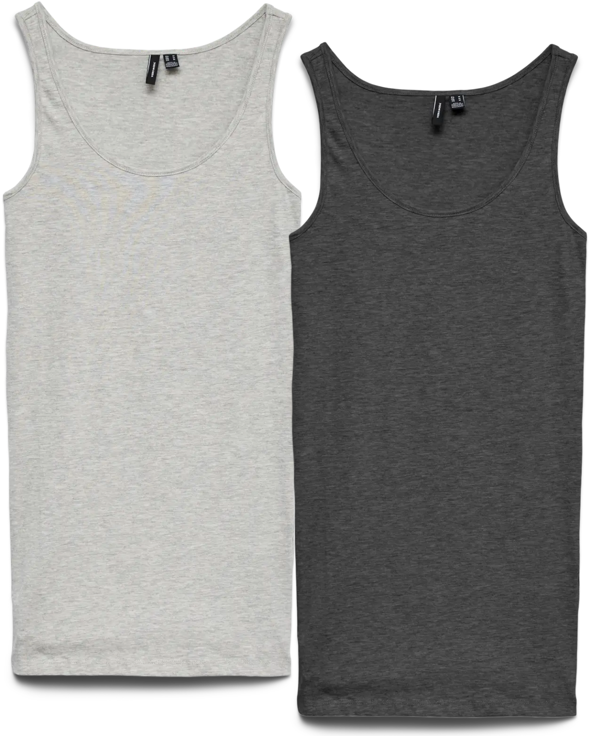 Vero Moda Long Basic Tanktop Doppelpack