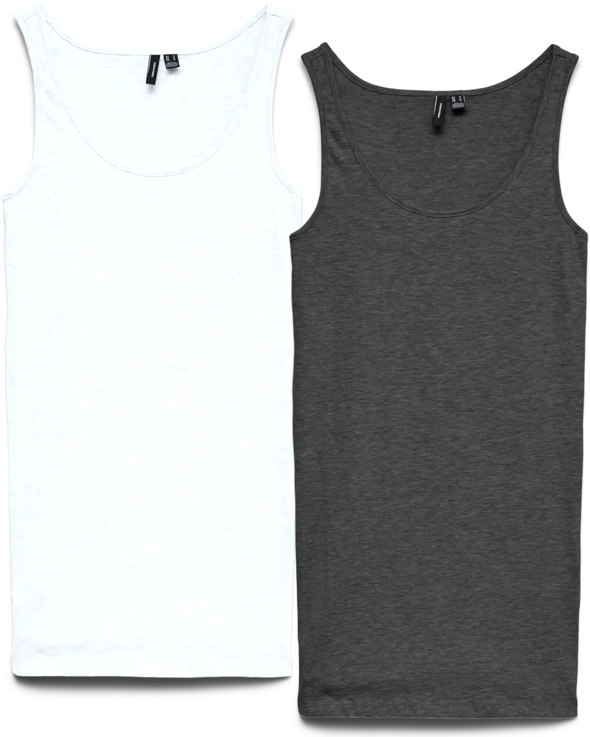 Vero Moda Long Basic Tanktop Doppelpack
