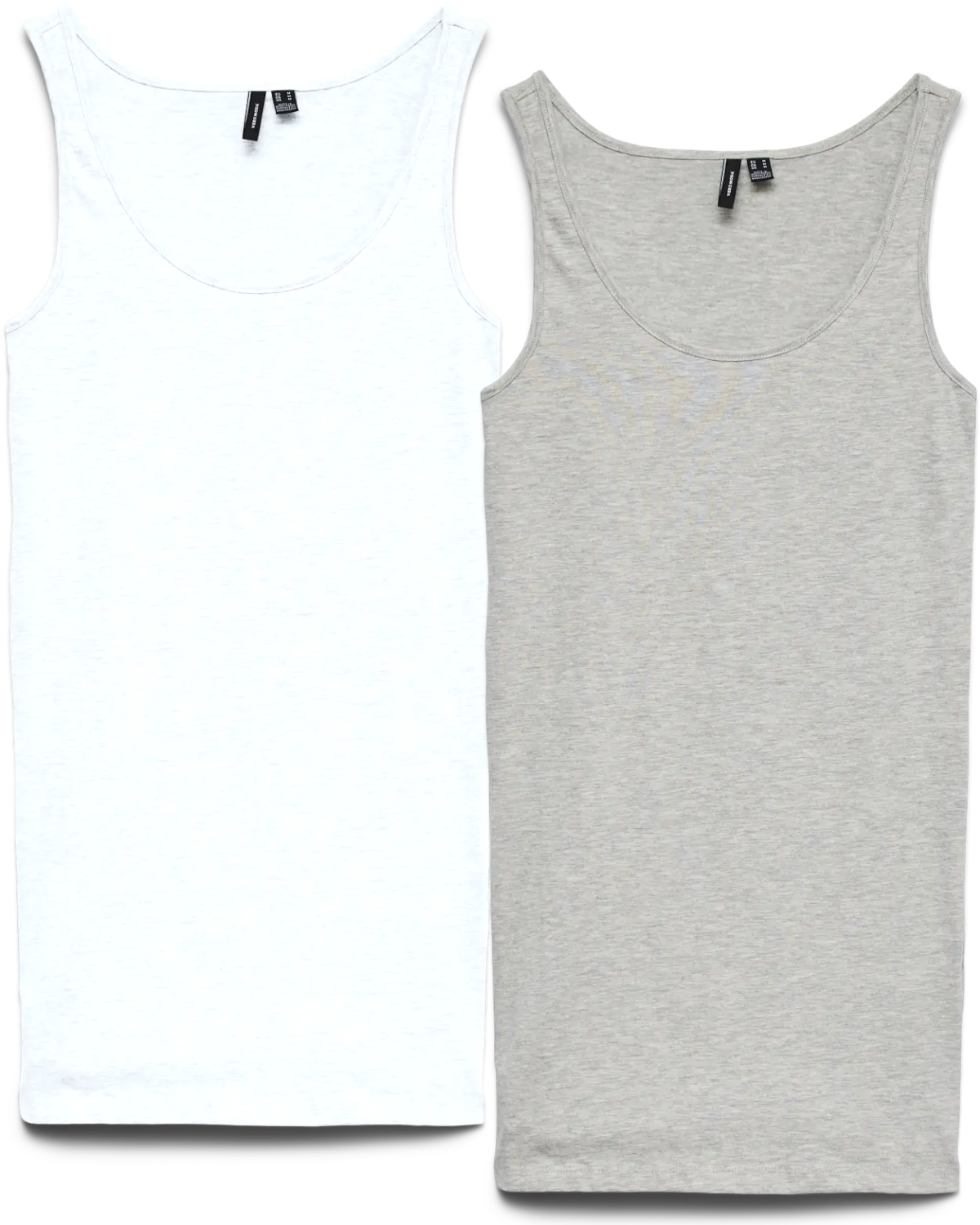 Vero Moda Long Basic Tanktop Doppelpack