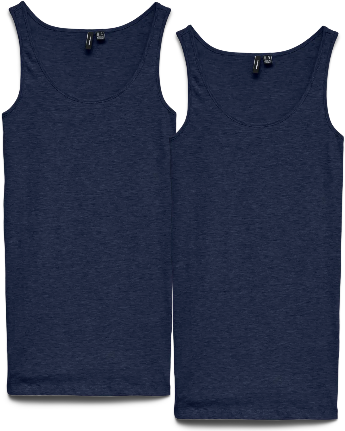 Vero Moda Long Basic Tanktop Doppelpack