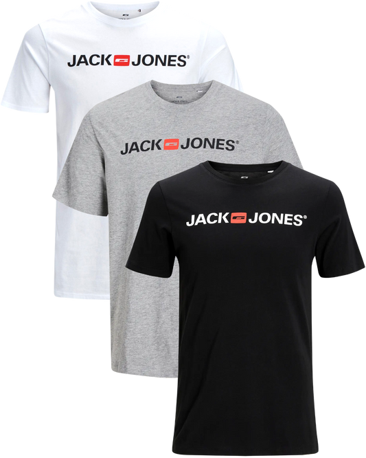 Jack & Jones 3er-Pack Slim Fit T-Shirts