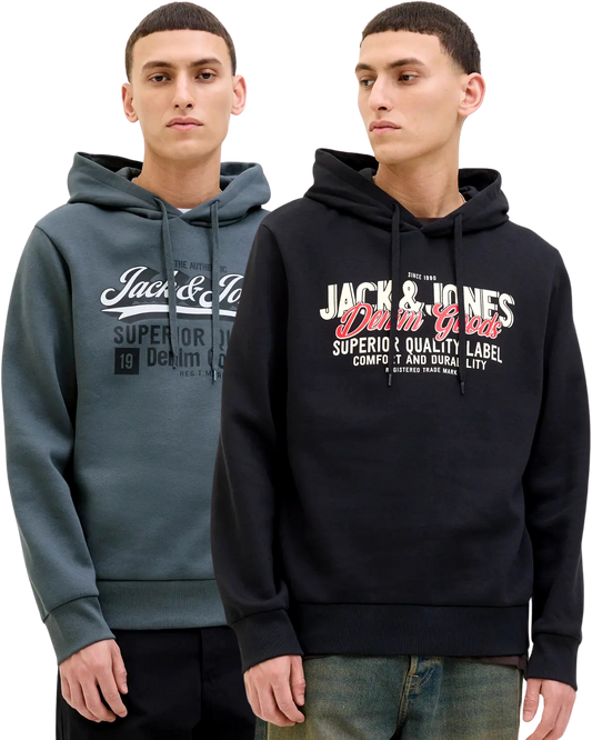 Jack & Jones Kapuzenpullover mit Logoprint