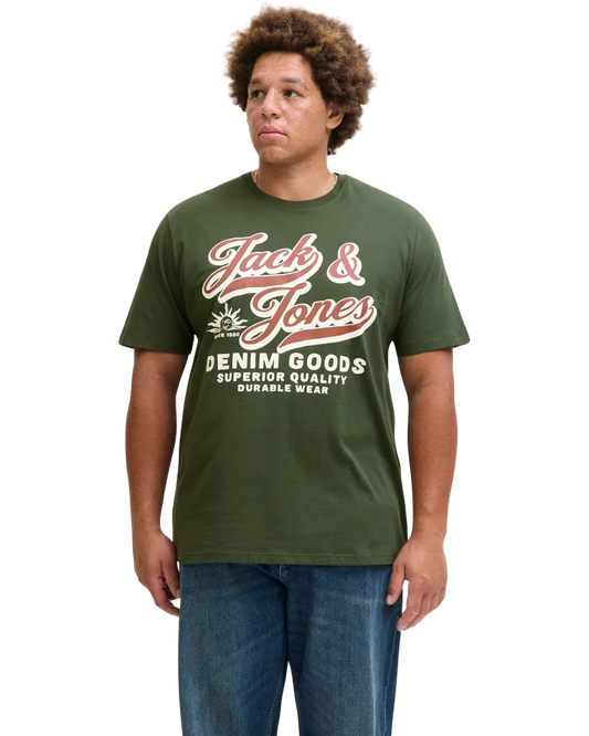 Jack & Jones Big Size Print T-Shirt