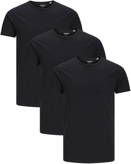 Jack & Jones 3er Pack O-Neck Basic T-Shirts
