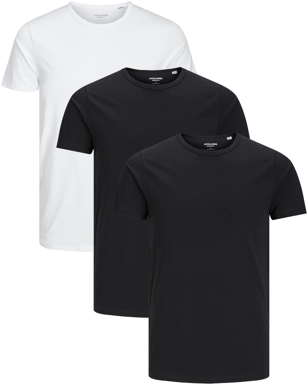 Jack & Jones 3er Pack O-Neck Basic T-Shirts