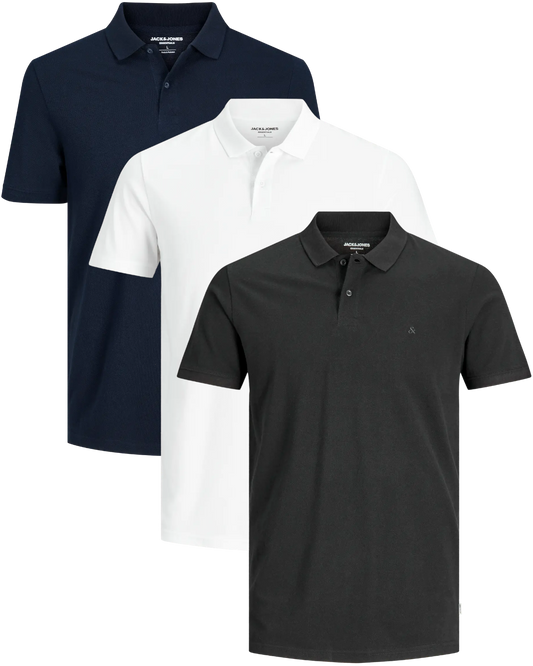 Jack & Jones Poloshirt 3er-Pack