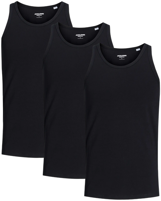 Jack & Jones 3er Pack Basic Tank Top