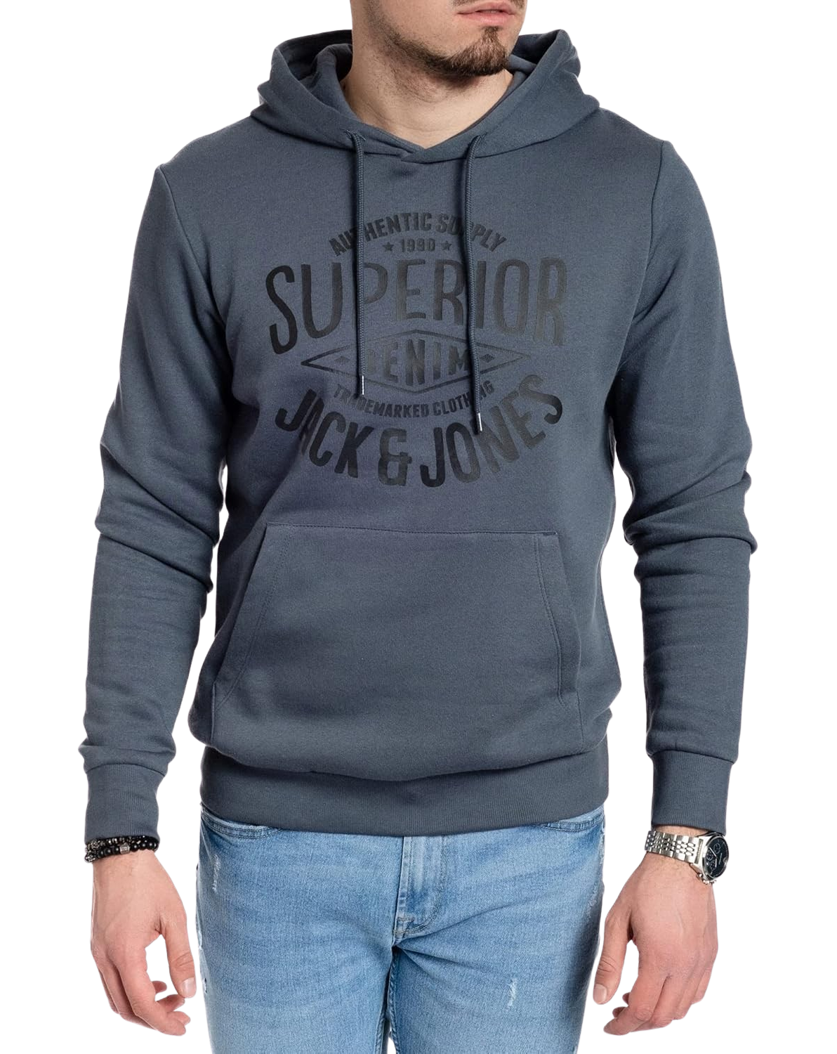 Jack & Jones Kapuzenpullover mit Print