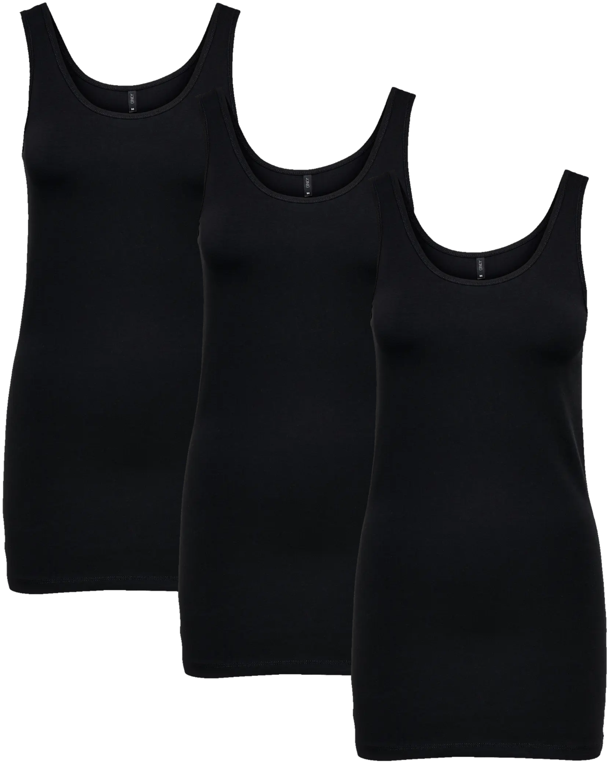 Only Basic Tank Top 3er Pack