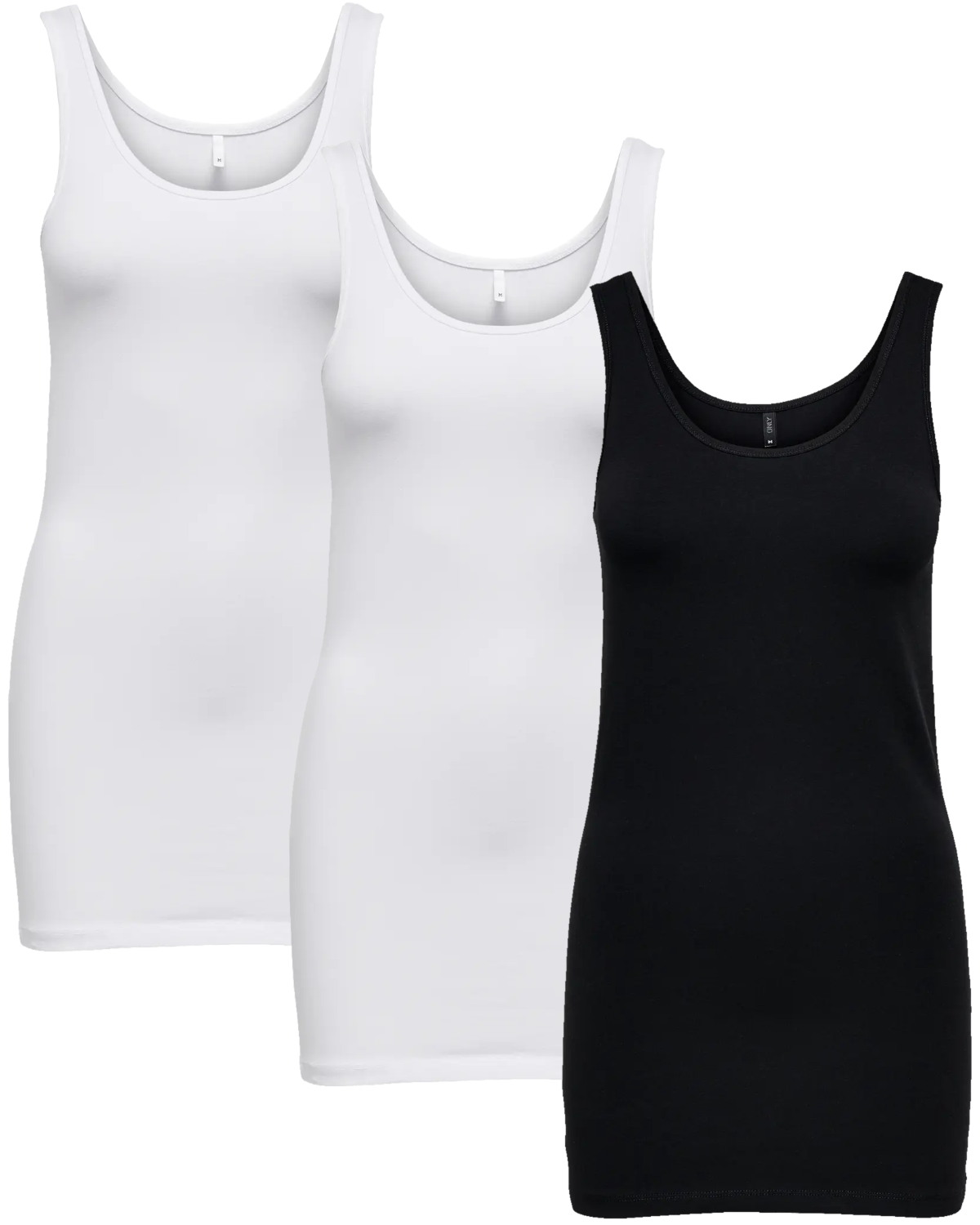 Only Basic Tank Top 3er Pack