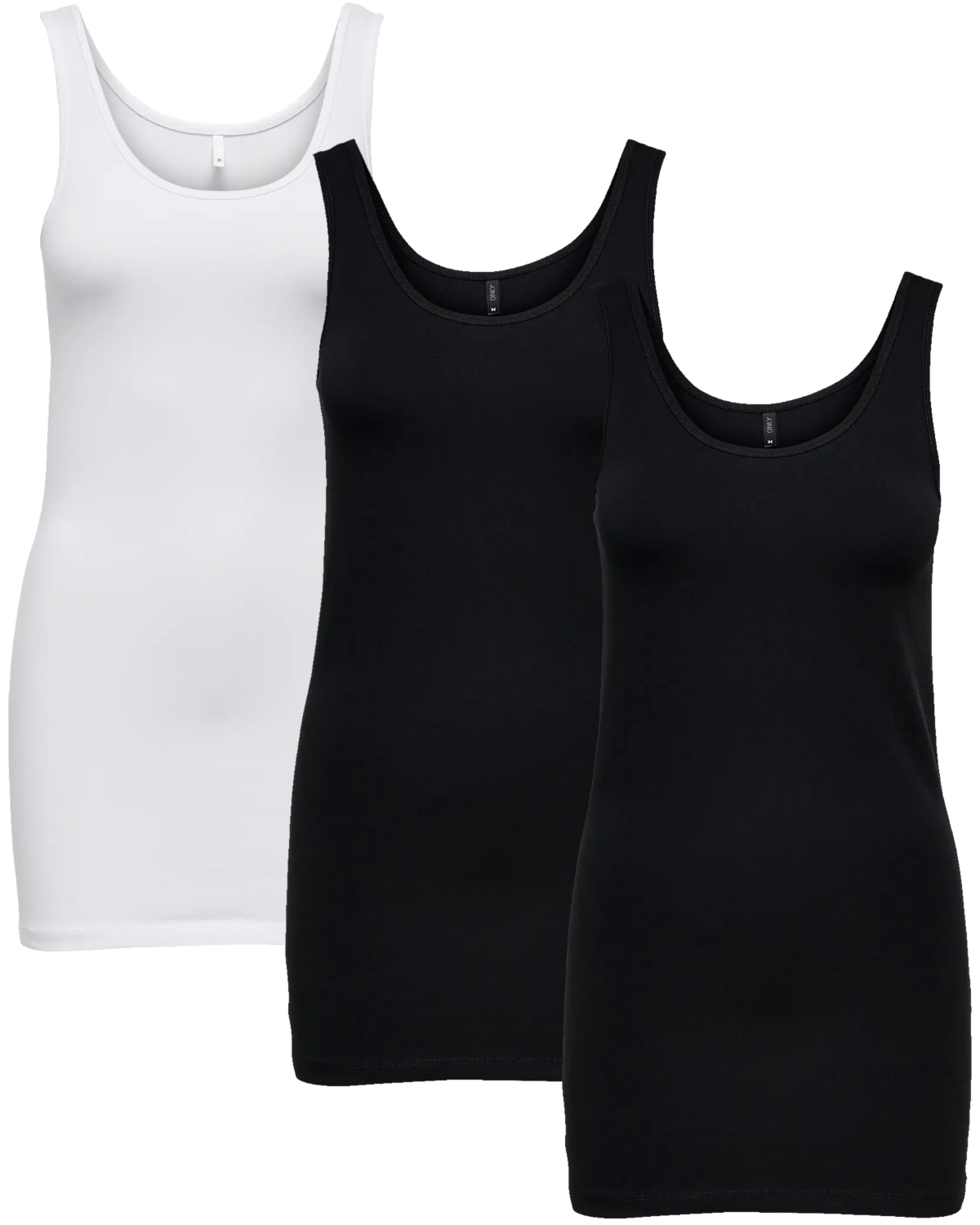 Only Basic Tank Top 3er Pack
