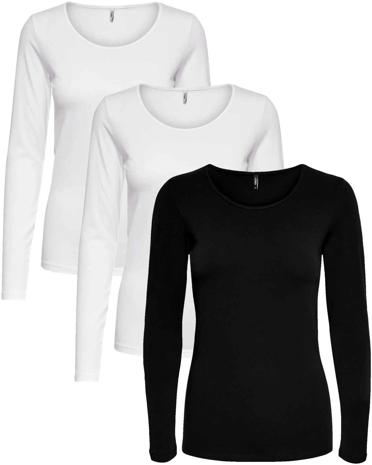 Only Basic Longsleeve 3er Pack