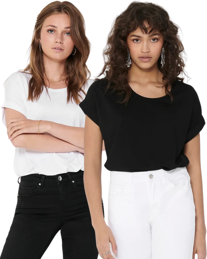 Only  Basic T-Shirt Doppelpack