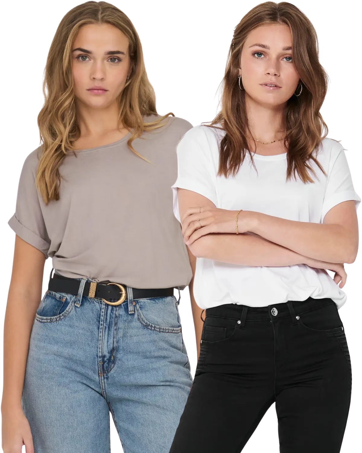 Only  Basic T-Shirt Doppelpack