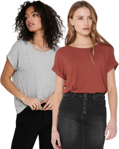 Only  Basic T-Shirt Doppelpack