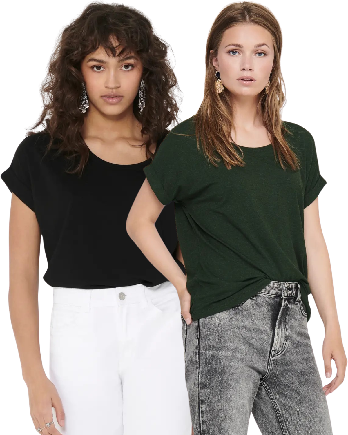 Only  Basic T-Shirt Doppelpack