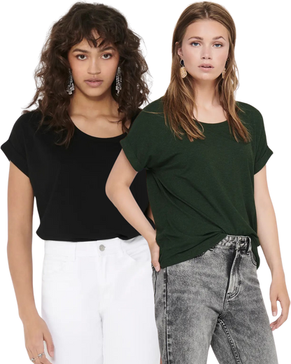 Only  Basic T-Shirt Doppelpack