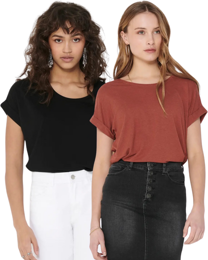 Only  Basic T-Shirt Doppelpack
