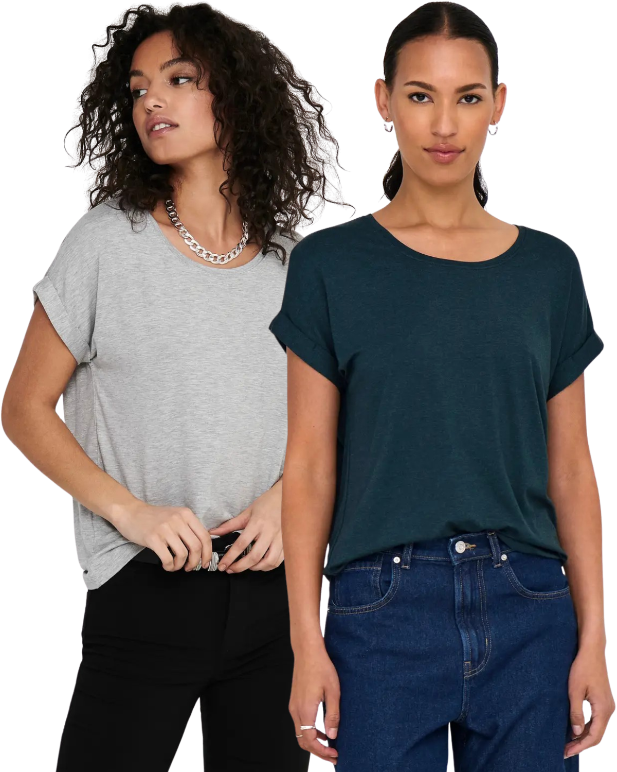 Only  Basic T-Shirt Doppelpack