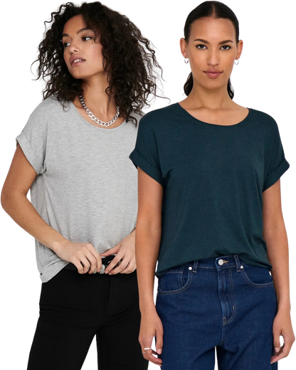 Only  Basic T-Shirt Doppelpack
