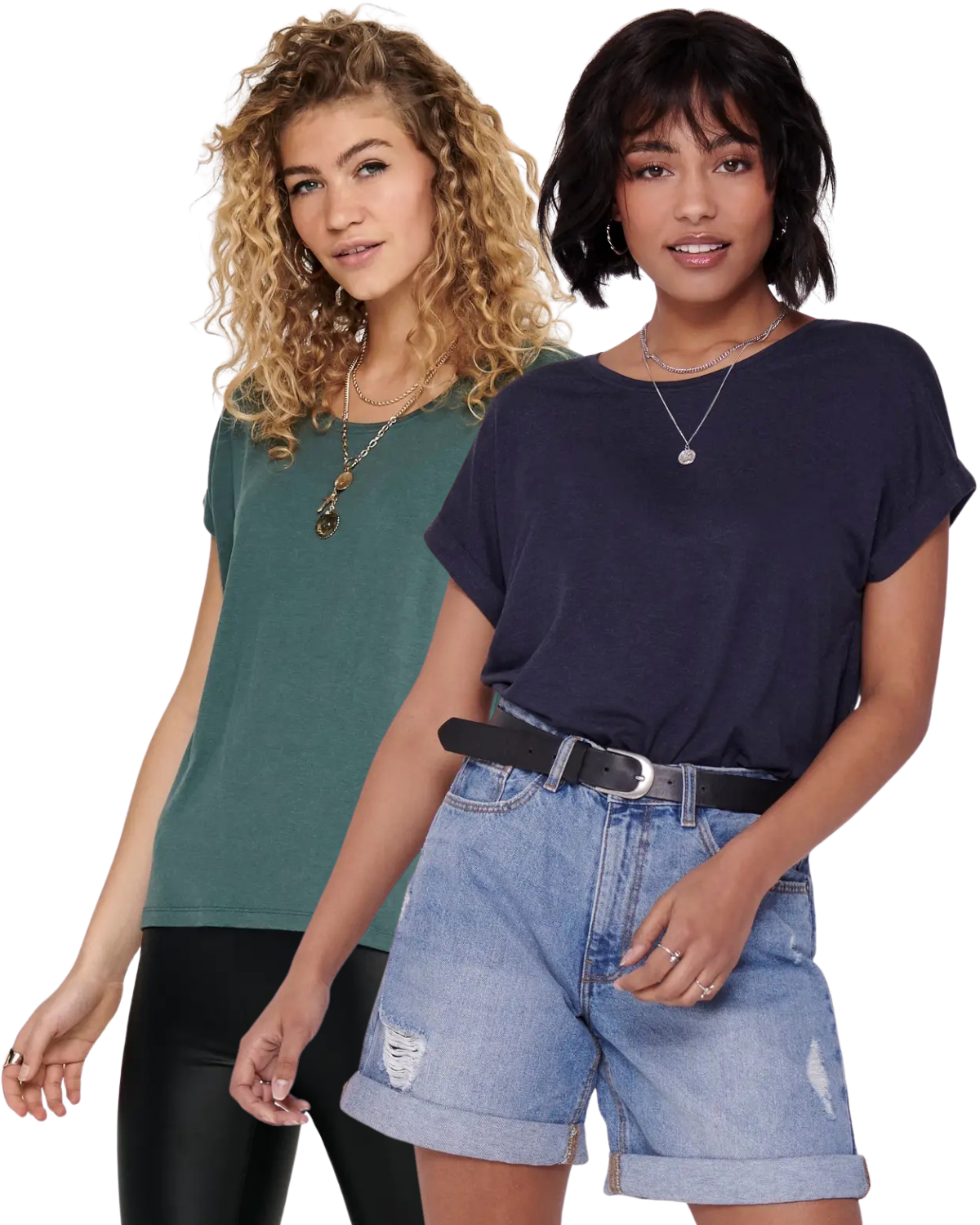 Only  Basic T-Shirt Doppelpack