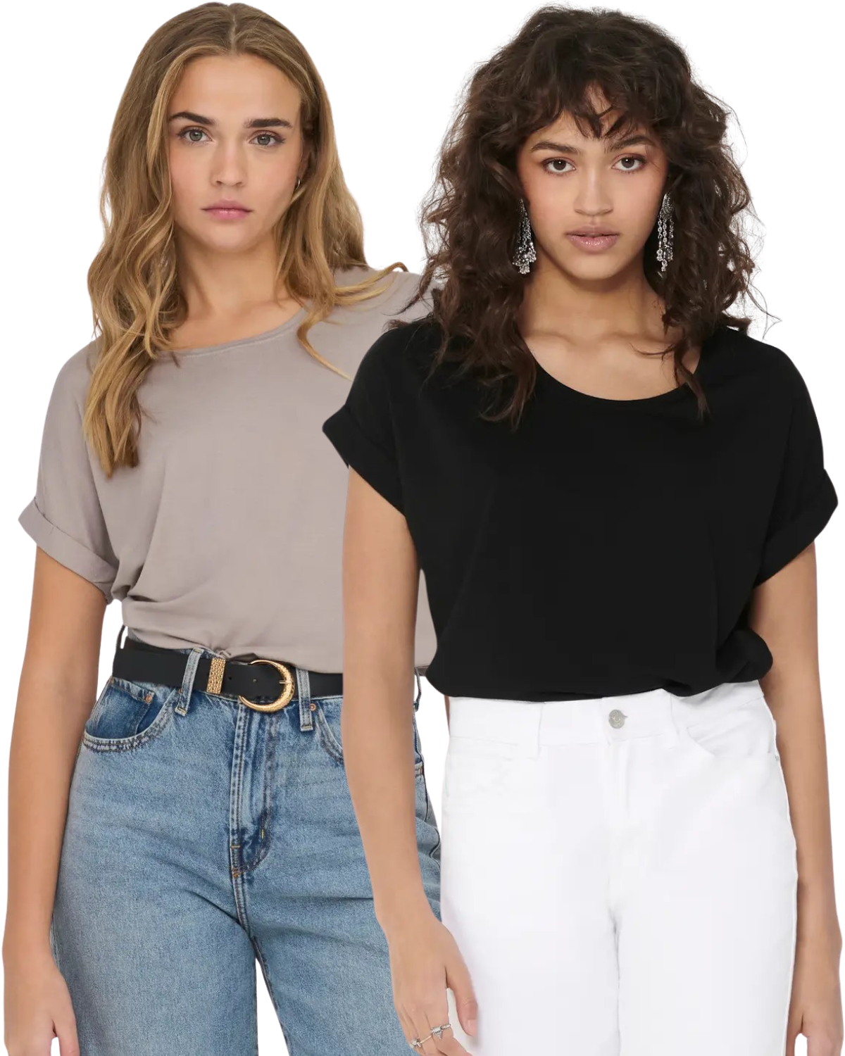 Only  Basic T-Shirt Doppelpack