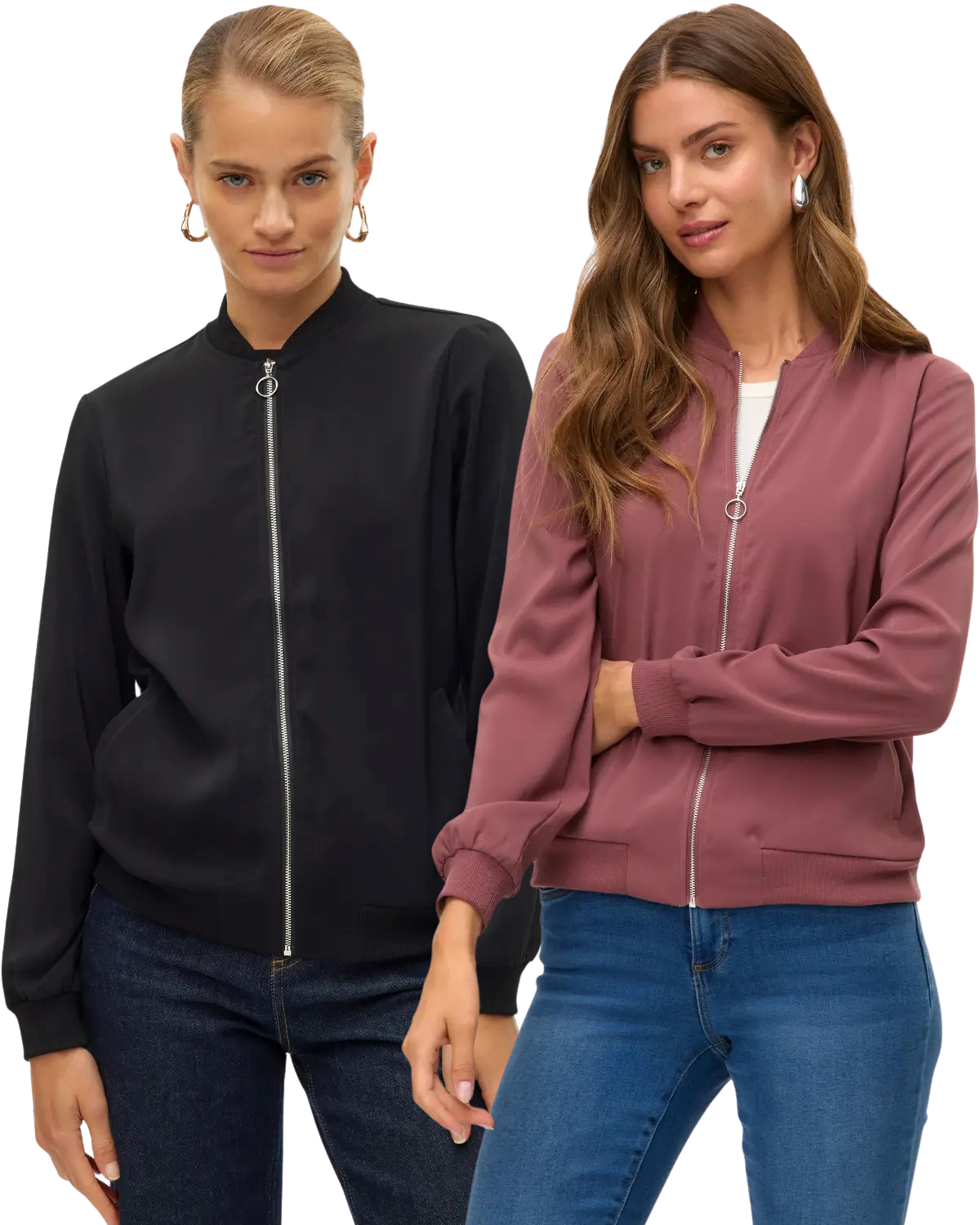 Vero Moda Bomberjacke leichte Übergangsjacke Doppelpack