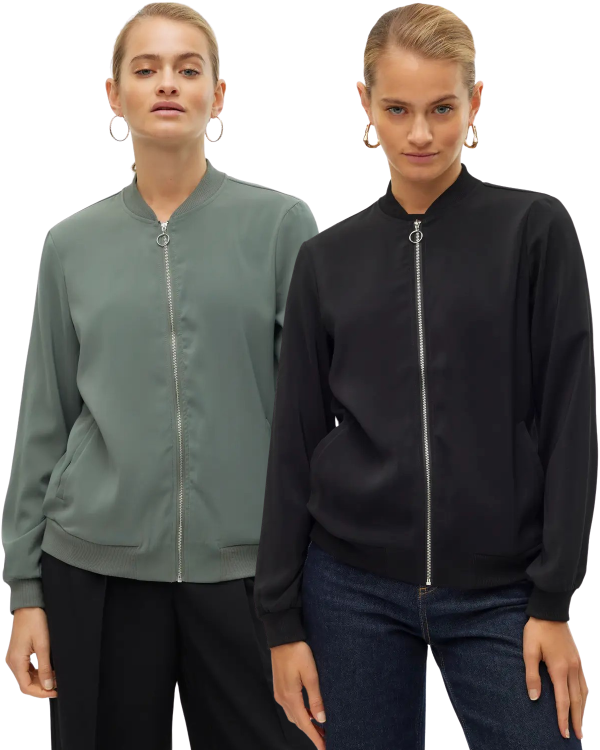 Vero Moda Bomberjacke leichte Übergangsjacke Doppelpack
