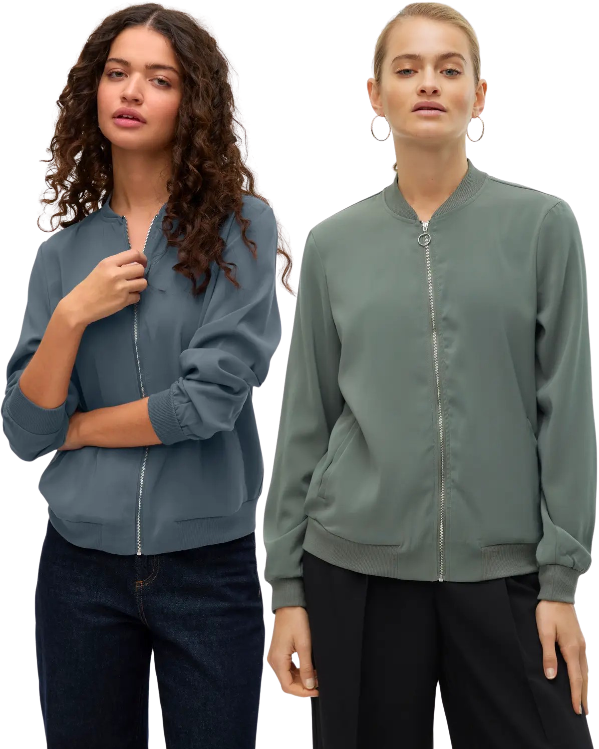 Vero Moda Bomberjacke leichte Übergangsjacke Doppelpack