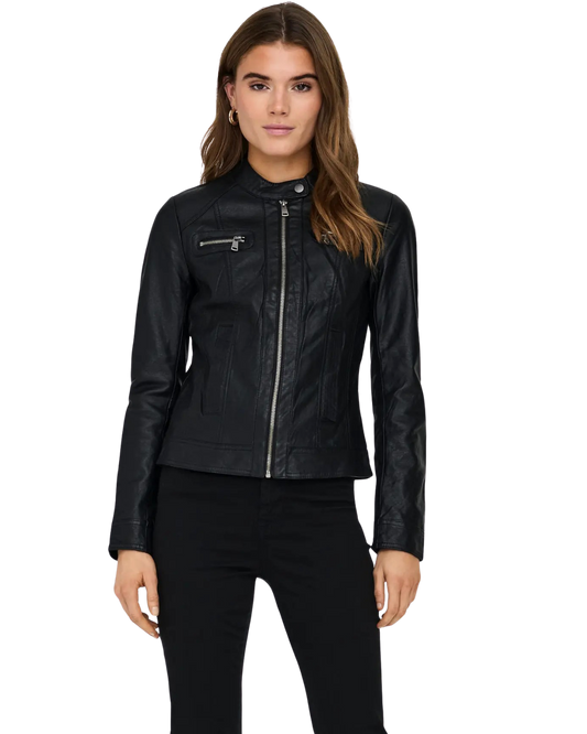 Only Bandit Faux Biker Jacke
