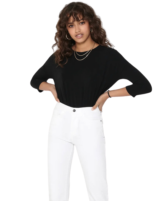 Only basic 3/4 Langarmshirt locker geschnitten